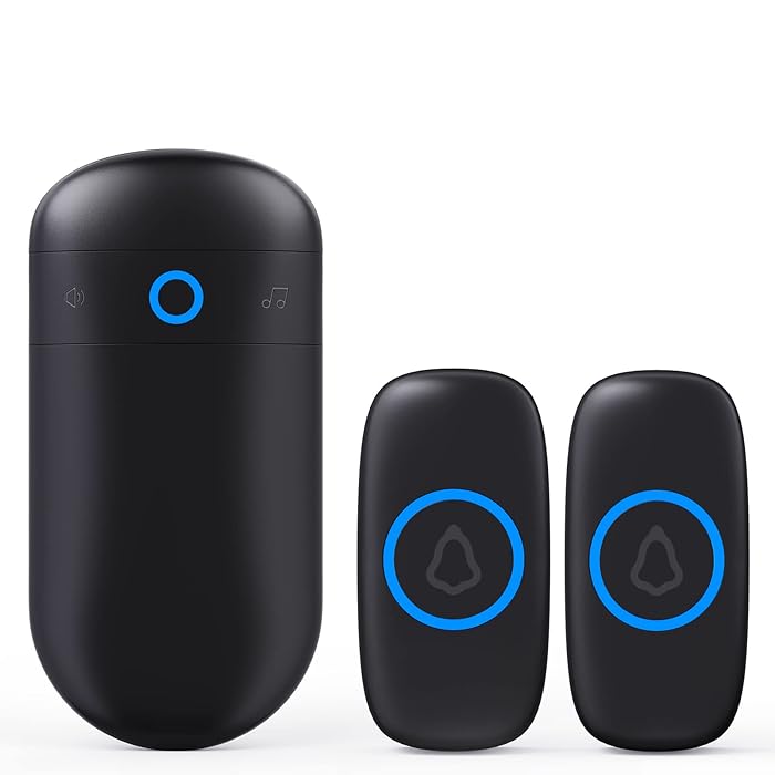 Buy SECRUI Wireless Doorbell, Waterproof Battery Operated Door Bells