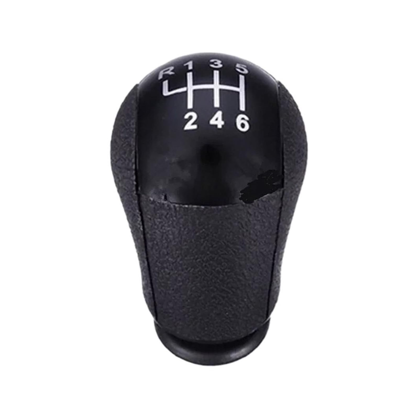Htvtkrfgrl 6 Speed Black Knob For Focus 2 For Mondeo Mk2 2004 - 2011 Shift Knob Silver / Black Style