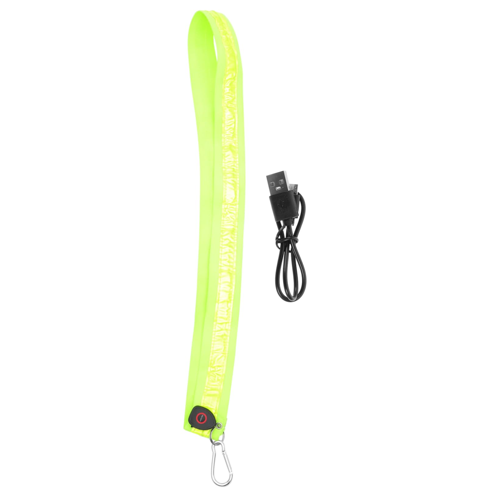 Toyvian Bretelles croisées Lumineuses lumière Ceinture d'épaule à LED rougeoyante Ceinture LED Bracelet Lumineux en Cours d'exécution Bracelet Lumineux de Course de Nuit Nylon Vert