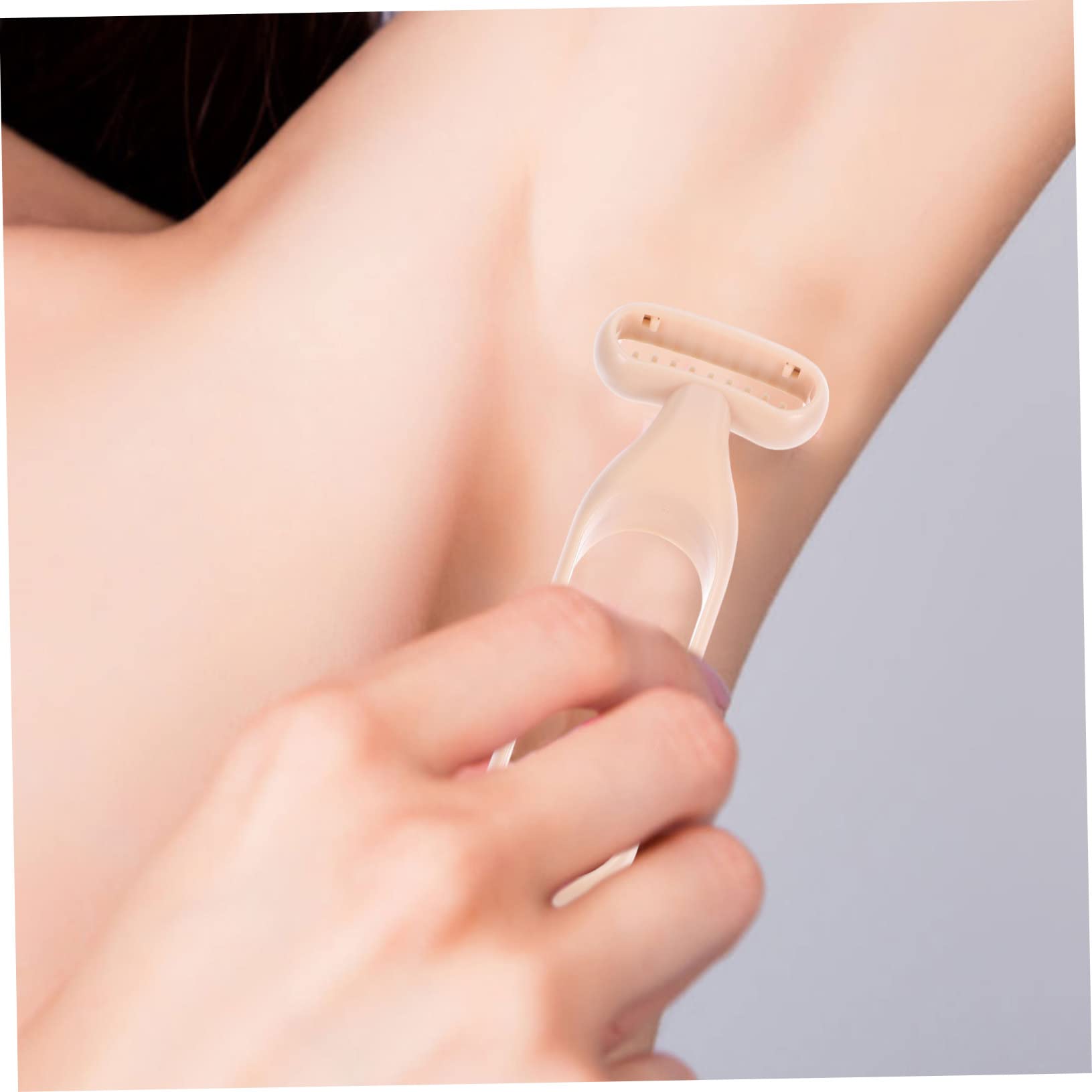 5 Piezas Recortadora Manual de Corporal para Mujer Afeitadora de Piernas y Axilas Herramienta de Depilación y Duradera para Uso Diario para Cuidado Personal Casa y Salón