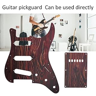 KOSDFOGE Guitare Pickguard SSS Scratch Plate PVC Guard Board Backplate Accessoires Tiger Stripes - Les Beatles, Paul McCartney, John Lennon, RIngo Starr, George Harrison KOSDFOGE Guitare Pickguard SSS Scratch Plate PVC Guard Board Backplate Accessoires Tiger Stripes – Image 2