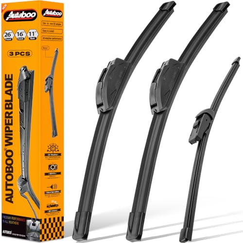 Image of AUTOBOO Windshield Wiper Blade Replacement for Hyundai Santa Fe 2024-2026