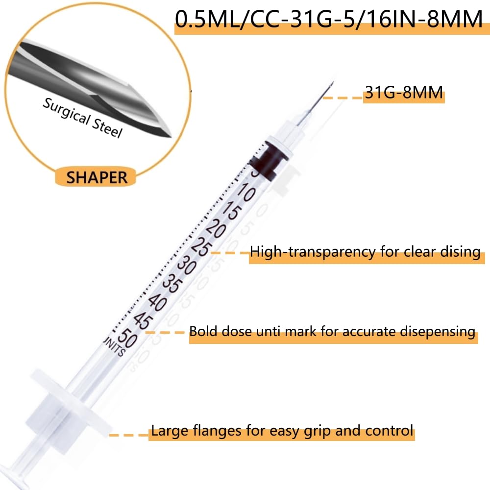 Lab Consumables - 20 Pack 31G Syringes -2 Lab Consumables - 20 Pack 31G Syringes -2
