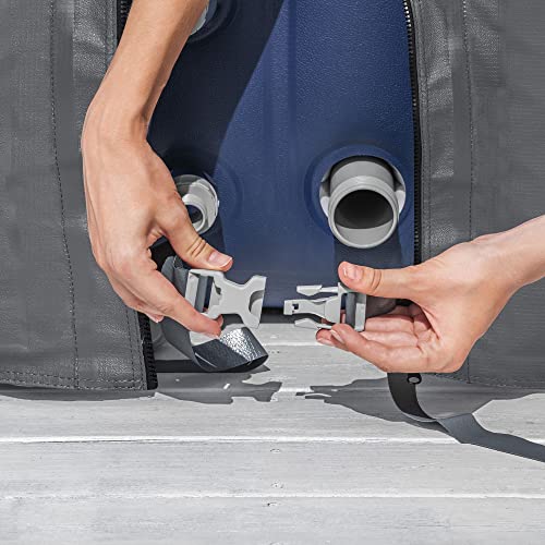 Bestway SaluSpa EnergySense Thermal Inflatable Hot Tub Spa Cover 71" x 71" x 28"