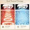 7-in-1 Cold Heated Facial Massager, Red Light Therapy for Face, Portable Microcurrent Facial Device, Cold Face Depuffer to Shaping and Reduce Swelling,Can Tightening Lifting Electric Gua Sha