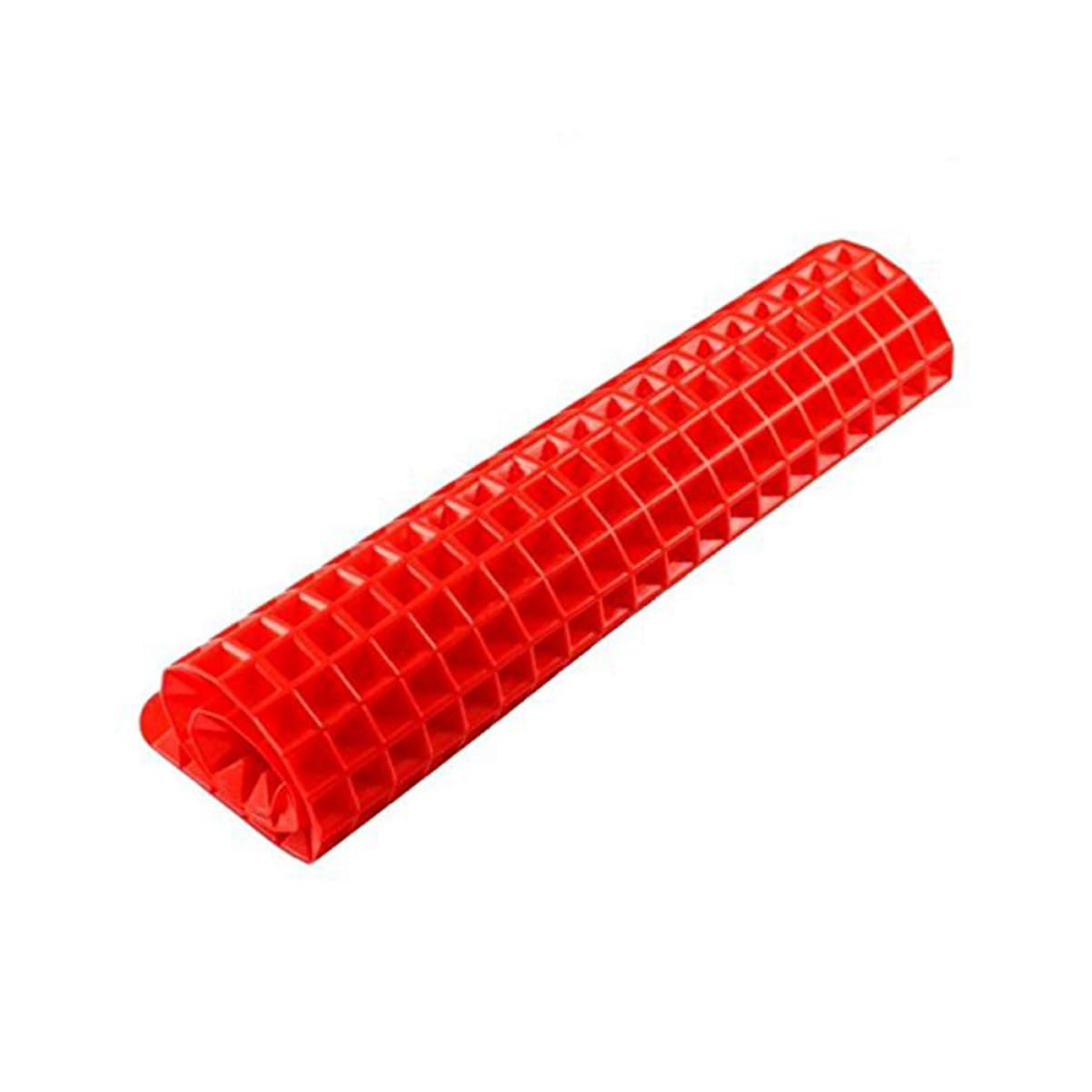 Tapete de Silicona para Horno Piramidal Rojo Resistente al Calor | Antiadherente y Reutilizable, Silicona Grado Alimentario, Uso en Microondas y Cocción