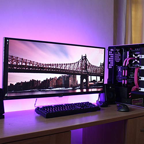 Xyop Led Strip Lights Battery Powered Rgb Led Lights Strip Battery Operated Led Battery Lights With 3 Keys Controller Battery Led Strip Rope Lights 2M 6.56Ft #TOP5