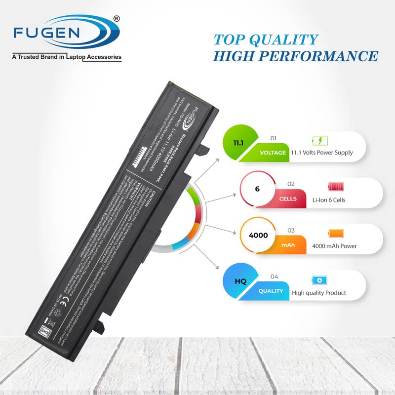 Image of Fugen Laptop Battery Samsung for NP300E5X-S01N NP300E5X-S03RU NP300E5X-T01EE NP300E5X-U02RU NP300E5Z NP300E5ZH