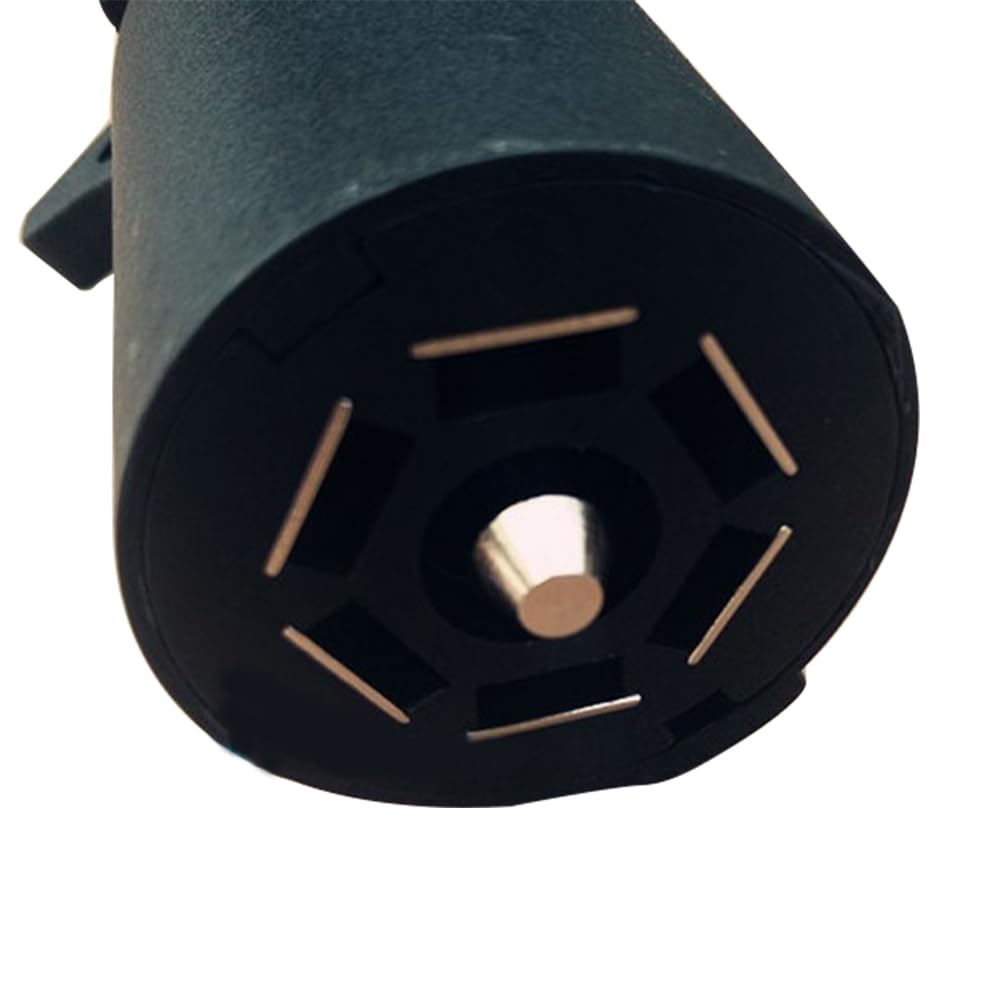 7-pin EU Socket to 7 RV Blade Trailer Conversion Plug Socket Trailer Adapter Connector Power Conversion for Trailer Accessories - (A, Color Name: Trailer Adapter)