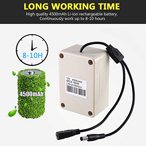 Sewer Camera 100ft with Locator, 512Hz Sonde Transmitter Plumbing Camera Snake with DVR Recorder, Inspection Cam with 7\" LCD Monitor with Fiber Optic Cable Wire (8 GB SD Card Included) (100ft/30m)