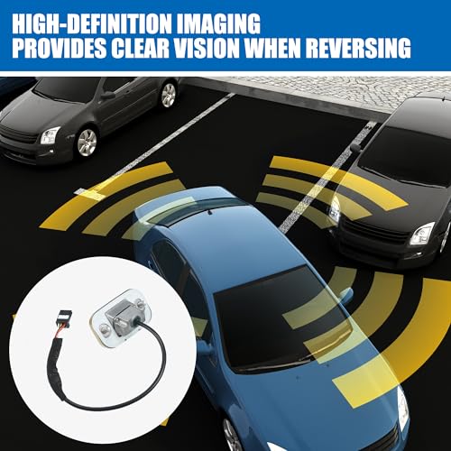 Image of ACROPIX Yellow Car Multiangle Views Rear View Back Up Camera Wide Angle Park Assist Reverse Camera Fit for Kia Soul 2010-2013 No.957602K100I7 - Pack of 1