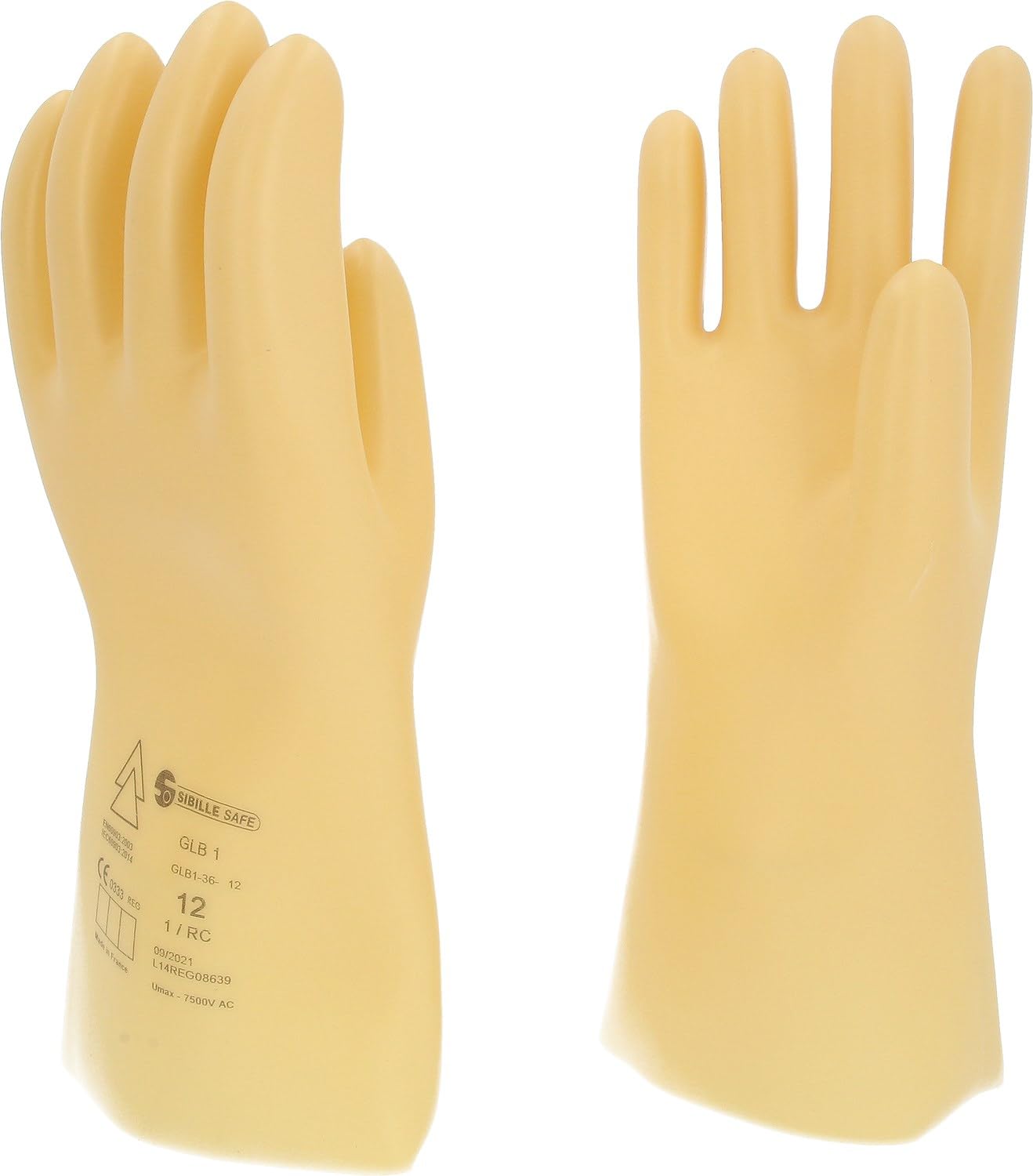 KS TOOLS 117.0056 Guanti protettivi da elettricista bianco