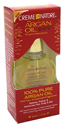 Creme Of Nature Argan Oil 100% Pure Argan Oil 1oz (2 Pack)