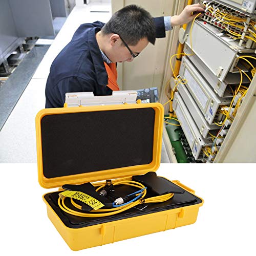 Ferramenta de teste de fibra óptica, caixa de cabo de OTDR, eliminador de zonas mortas, anel de fibr