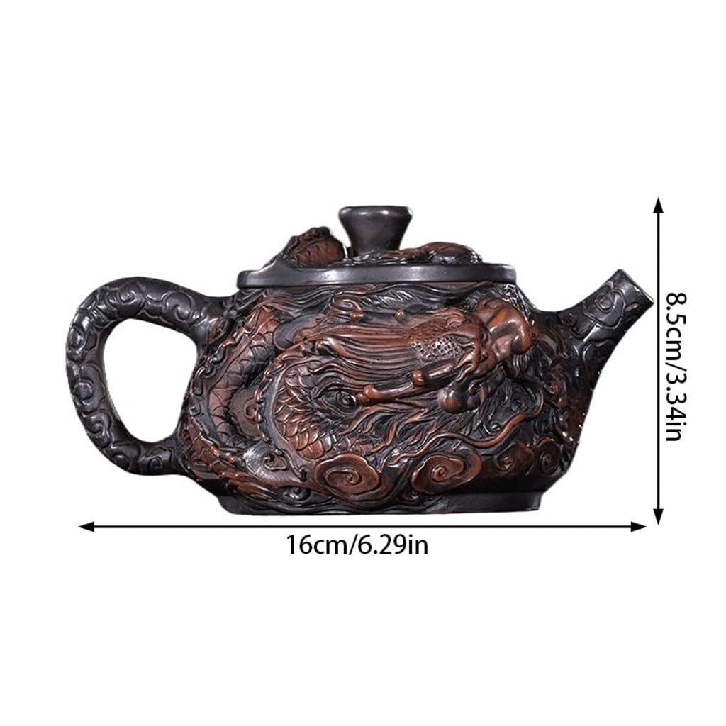 Czajniki do herbaty w pomieszczeniach z filtrem, ręcznie robiony, duża pojemność, zestaw do herbaty w stylu vintage