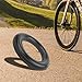 12 Inch Solid for Bike Tire 12 1/2x1.5/1.75/1.95 (40-203) Puncture Proof Flat Free for Bicycle Tyre Anti-Flat Wear Resistant Rubber Kids for Bike Replacement Tire Black