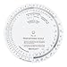 Westcott 6" Proportional Measuring Scale, White, (PS-79