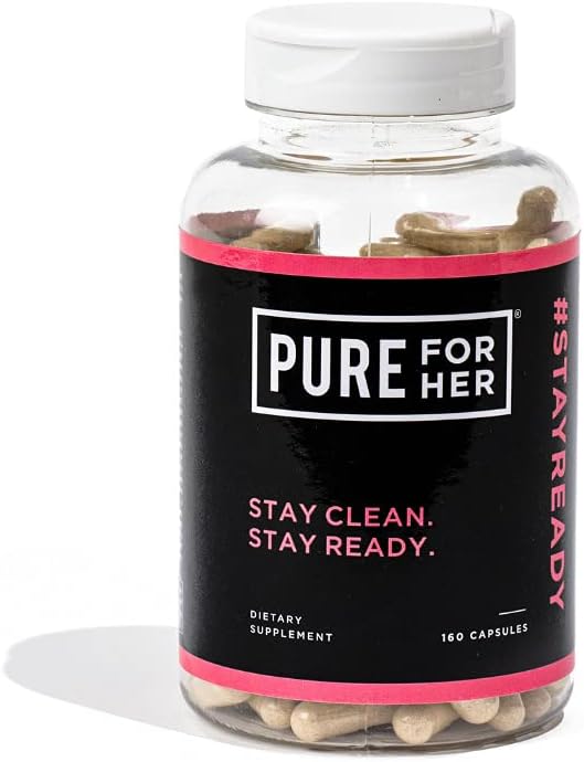 Pure for Her - Fiber and Weight Management Supplement (160 Capsules) : Health & Household