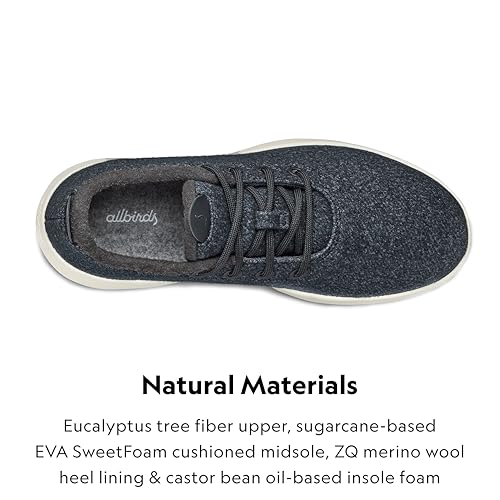 Image of Allbirds Men's Wool Runner Mizzle, Water-Repellent Breathable Casual Walking Sneakers Made with Eco-Friendly Merino Wool