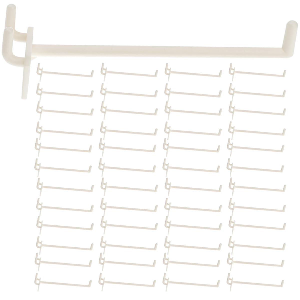 Ciieeo 50pcs Utility Pegboard Hooks Tool Hooks for Garage Organization Easy to Install Utility Peg Board for Hanging Compact Sturdy Design for Efficient Storage