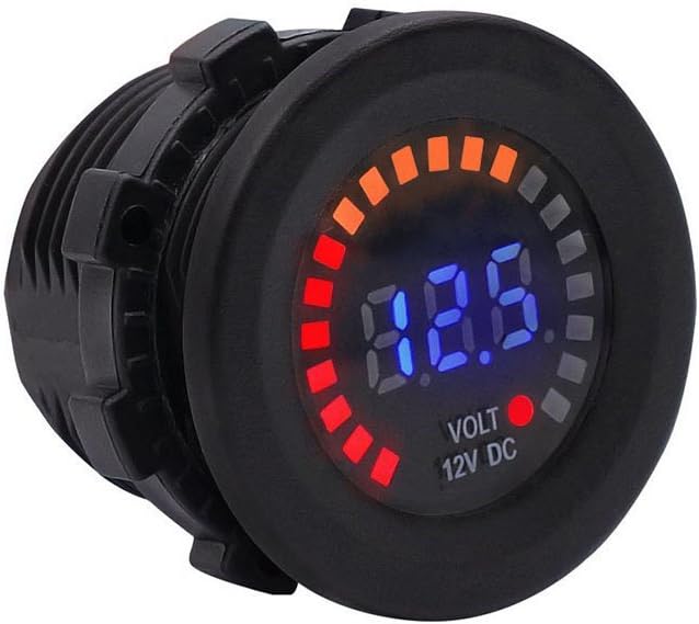 Waterproof DC 12 V LED Display Digital Voltmeter Voltage LED Voltage Display for Car Motorcycle