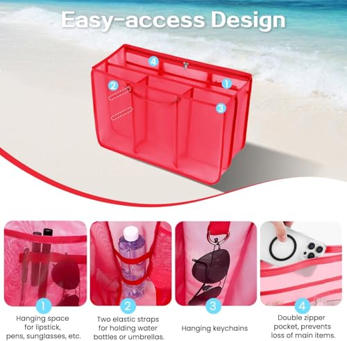 Image of XYFuuee Beach Bag Organizer Insert Divider for Medium Bogg Bag Accessories