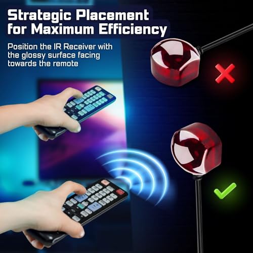 Tnp Products CBL_IR_EXTBI_25FT Tnp Ir Infrared Remote Control Extender Repeater Cable thumb #5