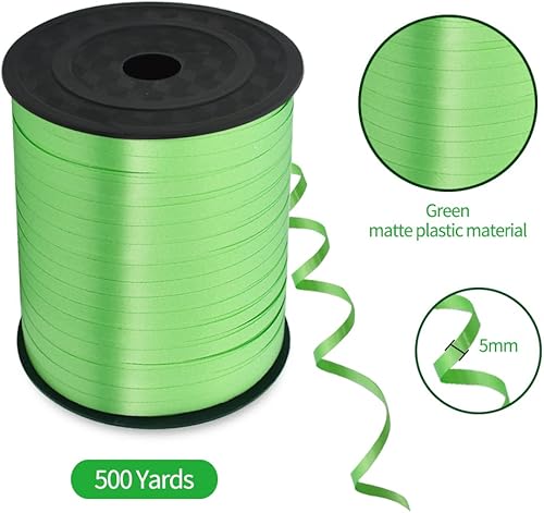 Vista 93 de TONIFUL Cinta rizadora de 500 yardas para decoración de arte y manualidades, envoltura de regalos, cintas y lazos para regalos de Navidad, Año Azul