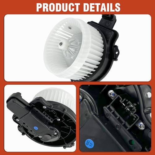 Image of AC Heater Blower Motor with Fan Fit for Toyota Prius C 2012-2019, Replacement for OE# 700328, 8710352210
