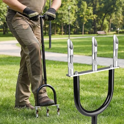 Adjustable Handle 3-Tine Aerator