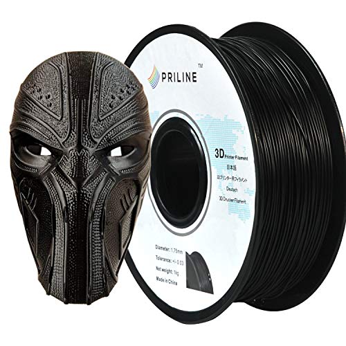 PRILINE TPU-1KG 1.75 3D Printer Filament, Dimensional Accuracy +/- 0.03 mm, 1kg Spool
