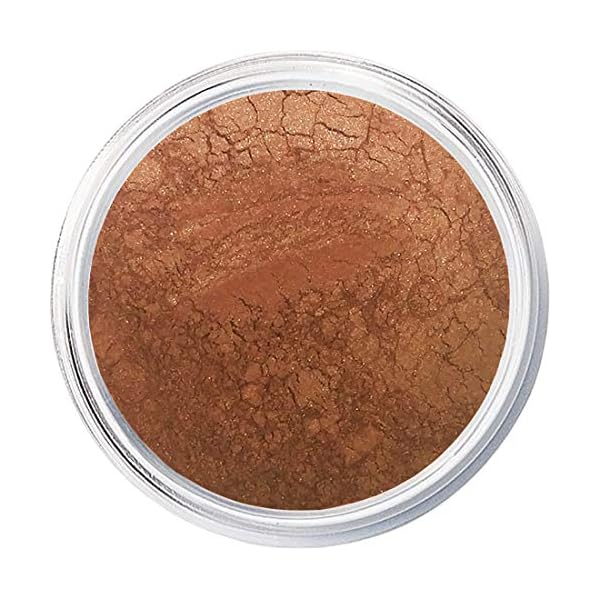 Giselle Cosmetics Gold Digger Loose Mineral Bronzer - Natural Face Bronzer Powder, Highlighter Makeup, Contour Powder, Bronzer Blush Palette, Matte Bronzer, Baked Bronzer, Eyeshadow Palette