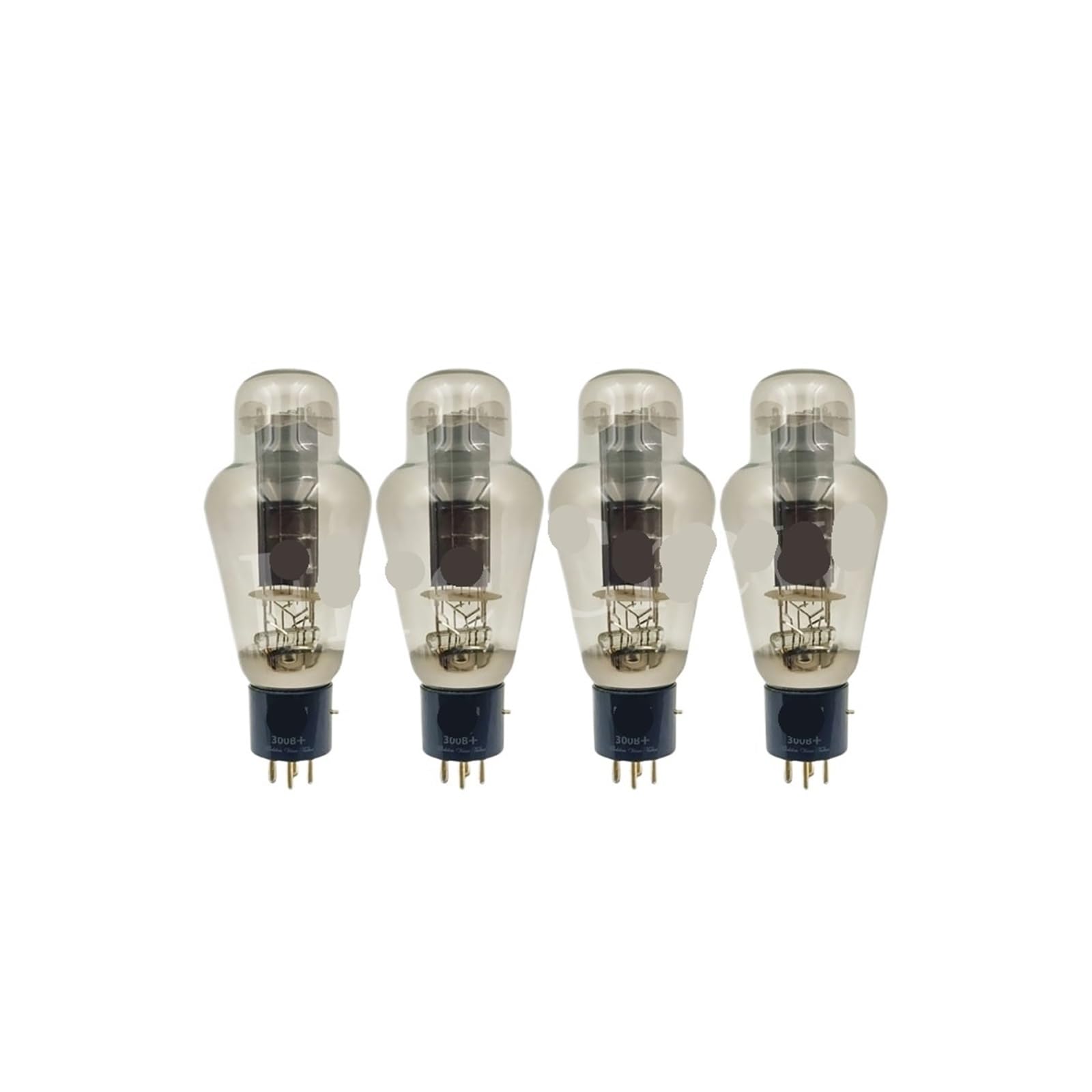 Il tubo 300B+ Plus sostituisce l'amplificatore a valvole audio HIFI WE300B 300BN 300BT con quattro canali(Black,4pcs Matched)