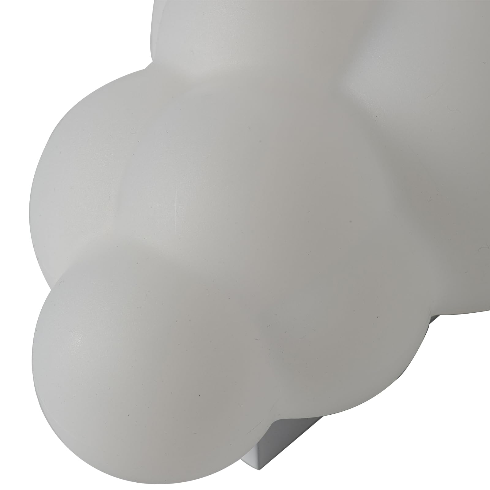Alpinaluz Aplique Murale LED Enfant Nuage 3D 7W en Policarbonate Blanc avec Lumière Tricolore CCT 3000K/4000K/6000K, Design Moderne et Sécurisé pour Chambres d'Enfants et Espaces Ludiques