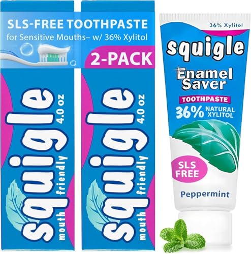 Squigle Peppermint 2-Pack Toothpaste
