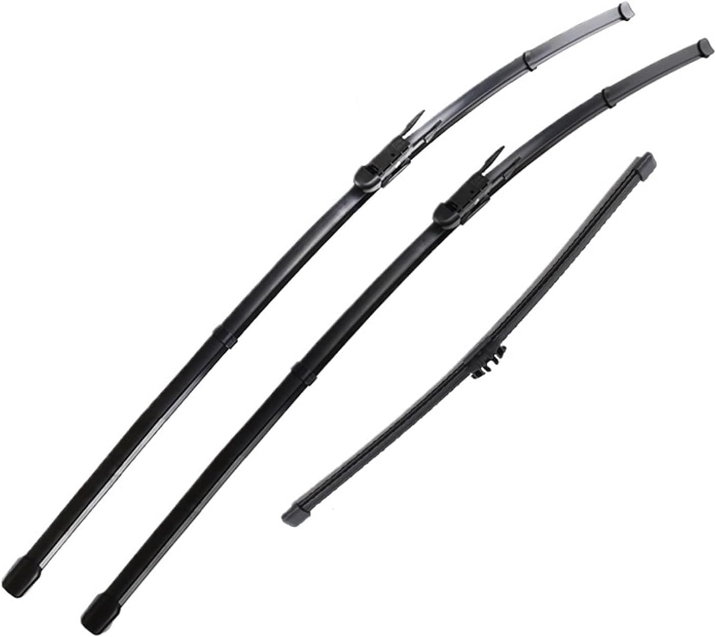 liufangfc Wiper Blades Front & Rear for Ford Kuga MK 2 Escape C520 2012-2018 28"+28"+11",Windscreen Wipers Hybrid – Lasts 2 Years, Silent & Streak-Free – 5-Min DIY Install
