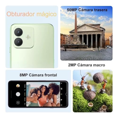 CUBOT Note 40 – 6,5" HD+ 90Hz, 6GB/256GB, 50 MP, Blå Smartphone