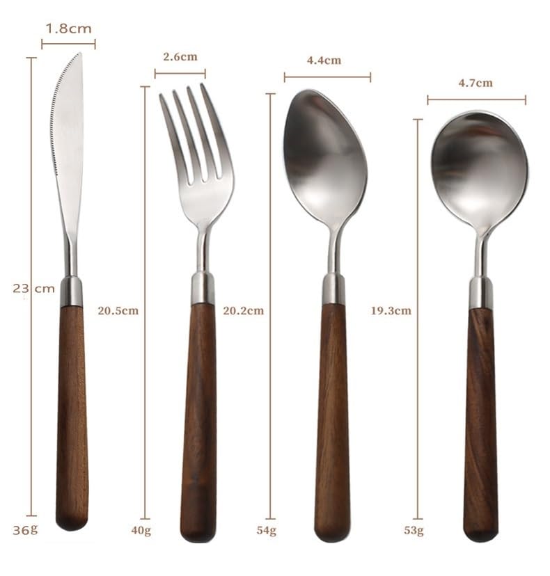 Set Cuchillos Cocina 32 Piezas Acero Inox miniatura 2