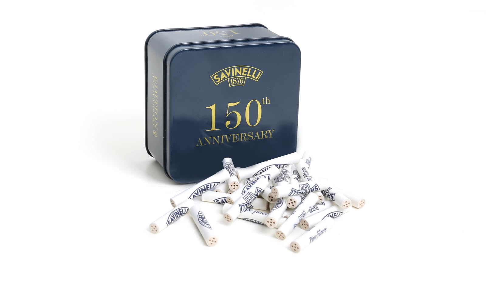Savinelli Aktivkohlefilter - Limited Edition Roma 2023 (6mm, 100 Stück)