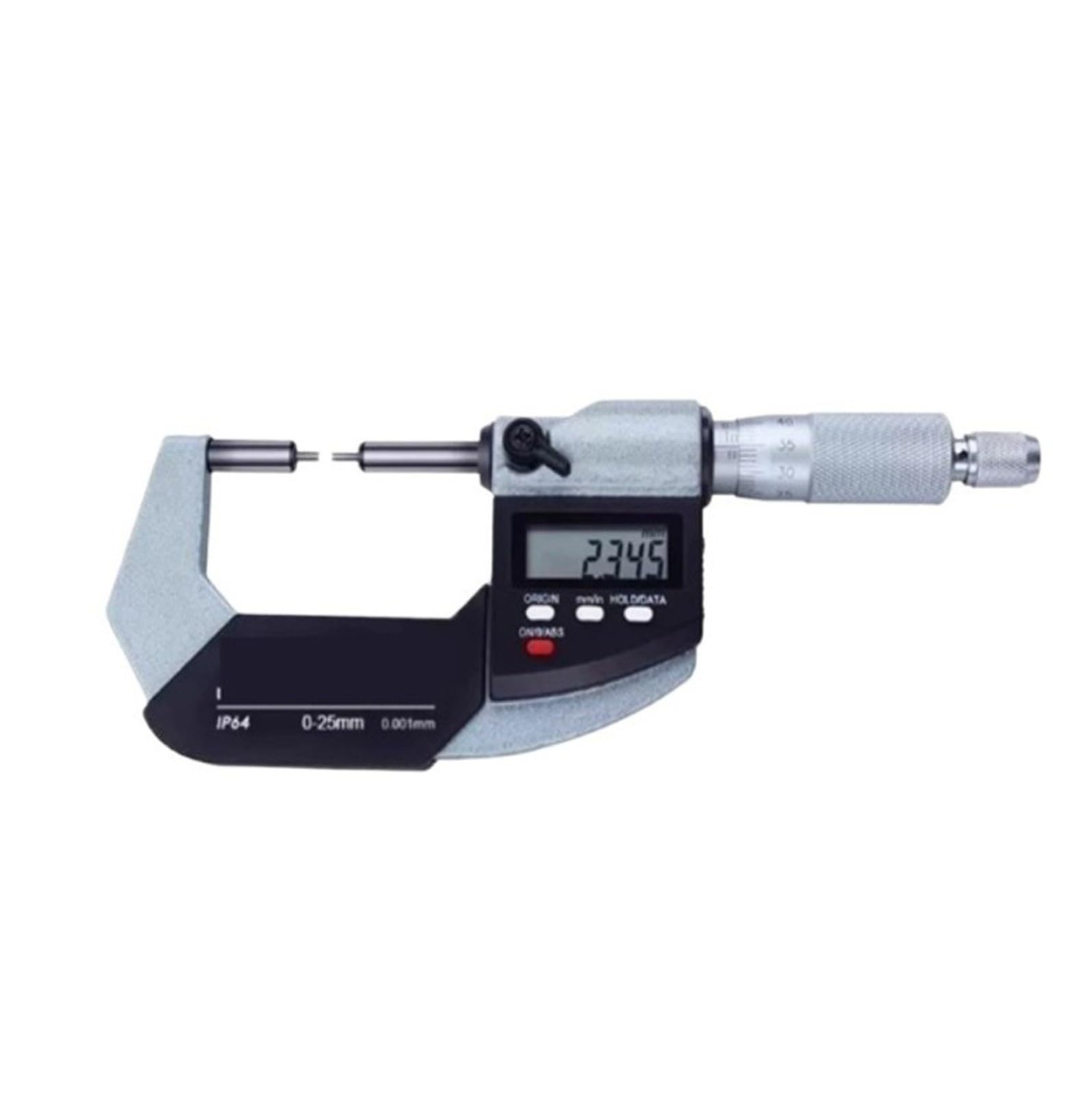 Micrometro digitale for esterni 214-101 0-25mm 2*8 Strumento di misurazione