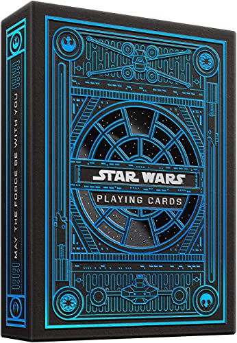 SOLOMAGIA Star Wars Light Side (Blue) Playing Cards by Theory11