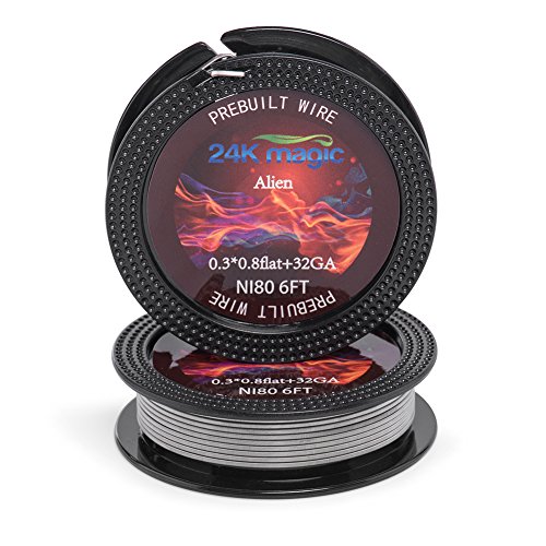 Alien Draht Nichrome 80 DIY Spule Heizdraht für RDA/RBA/RTA/RDTA (Alien NI80 28ga*40ga+32ga 6FT)
