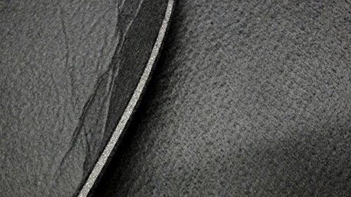 StoffBook C219 - Fieltro para manualidades (10 mm de grosor, 90 cm de grosor), color negro y negro