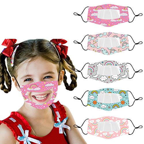  5 Pièces Enfants Réutilisable Charmant Arc en ...