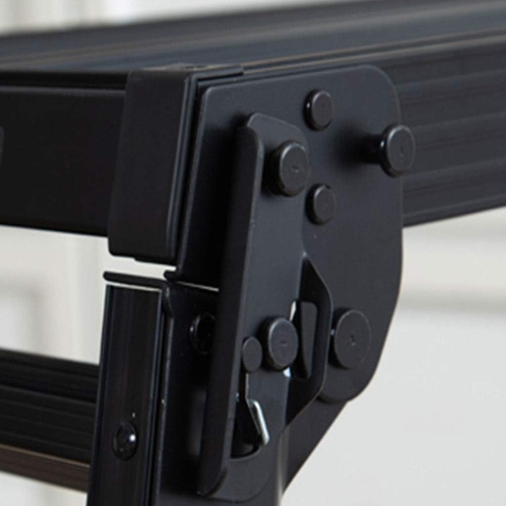 Telescoping Extension Ladder, Telescoping Ladder Aluminum Alloy Ladder Platform Ladder Folding Ladder Horse Stool for Indoor Household Multifunctional Non-Slip Safety Ladder Extens