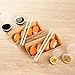 Restaurantware-Bambuddha 9.1 Inch To Go Twin Chopsticks, 1,000 Durable Bamboo Chopsticks - Individually Wrapped, Bamboo Premium Chopstick, For All Kinds Of Foods, Ideal For Cafes And Restaurants