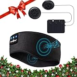 MUSICOZY Sleep Headphones Bluetooth Sports Headband & Bluetooth 5.2 Module Kit with Speakers and Charging Cable