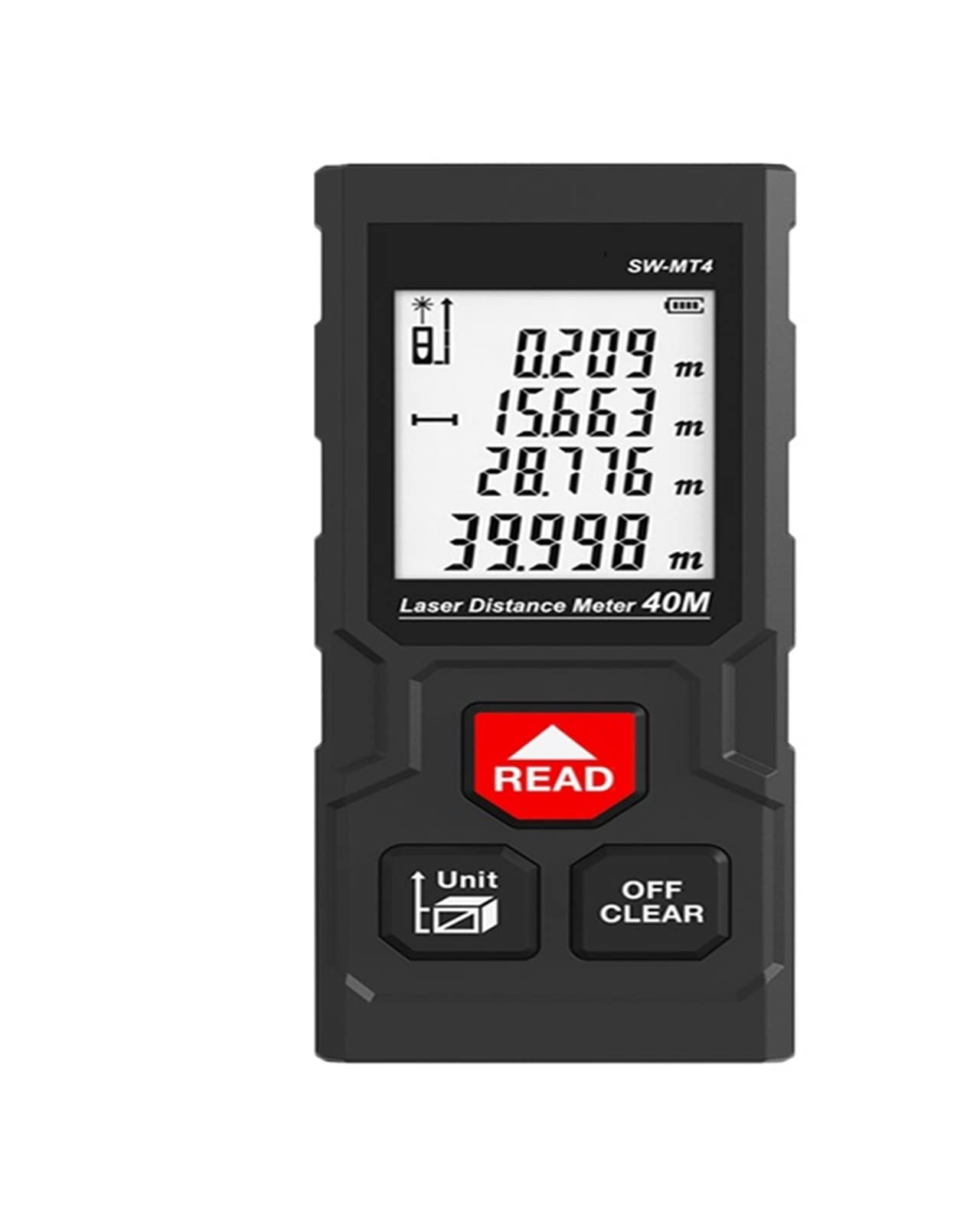 Telémetro de medición de distancia Telémetro láser duradero Cinta métrica láser de alta precisión 40M 50M 100M 120M Medidor de distancia Ruleta digital de alta precisión y precisión (Color : 100M