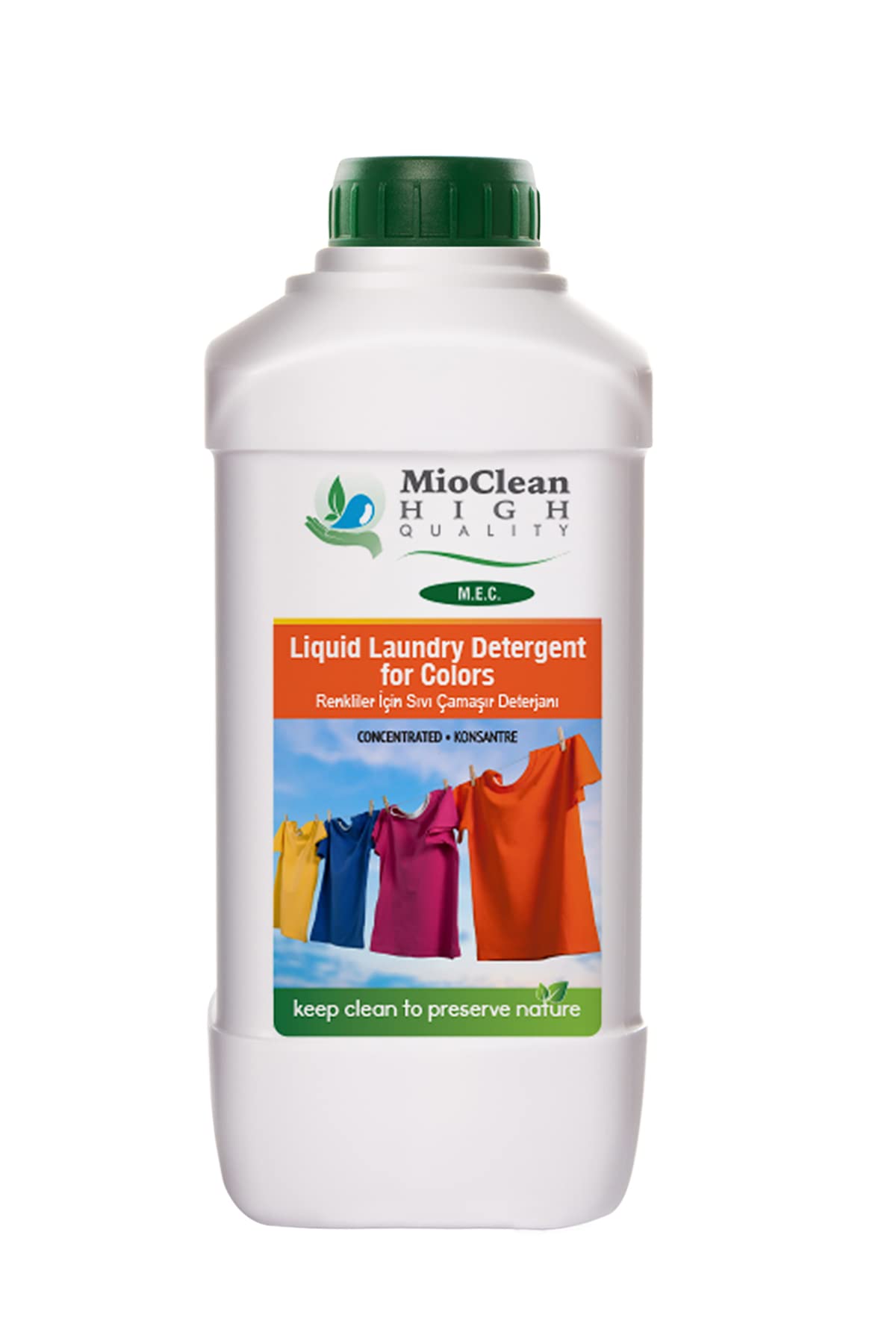 Mioclean Renkliler için Sıvı Çamaşır Deterjanı 1000 ML