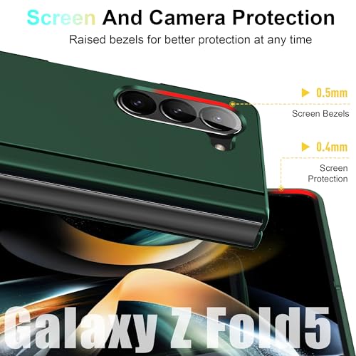 Étui Galaxy Z Fold5 avec Béquille Dissimulée Robuste et Pratique - 5